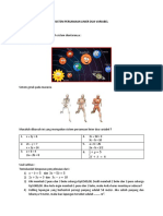 Sistem Persamaan Linier Dua Variabel