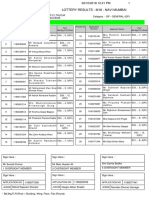 Lottery Results for Navi Mumbai Housing Scheme