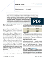 Biological Activities of Salvadora Persica L Meswak 2167 0412.1000129