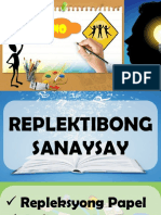 Replektibong Sanaysay