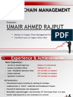 Supply Chain Management: Topic