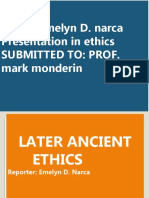 Later Ancient Ethics [Repaired]