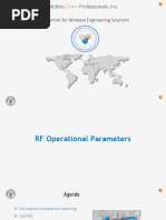 9.RF Operational Parameters