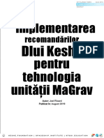 Implementarea Recomandarilor Dlui Keshe Pentru Tehnologia Unitatii Magrav