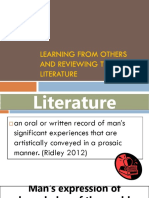 Practical Research: Literature