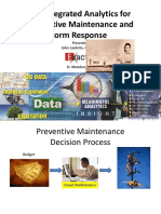GIS Integrated Analytics For Preventive Maintenance and Storm Response