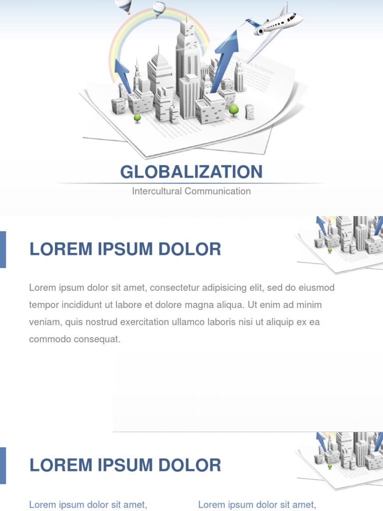 Globalization: Intercultural Communication | PDF | Typography | Text