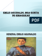 Emilio Aguinaldo, Mga Gunita NG Himagsikan