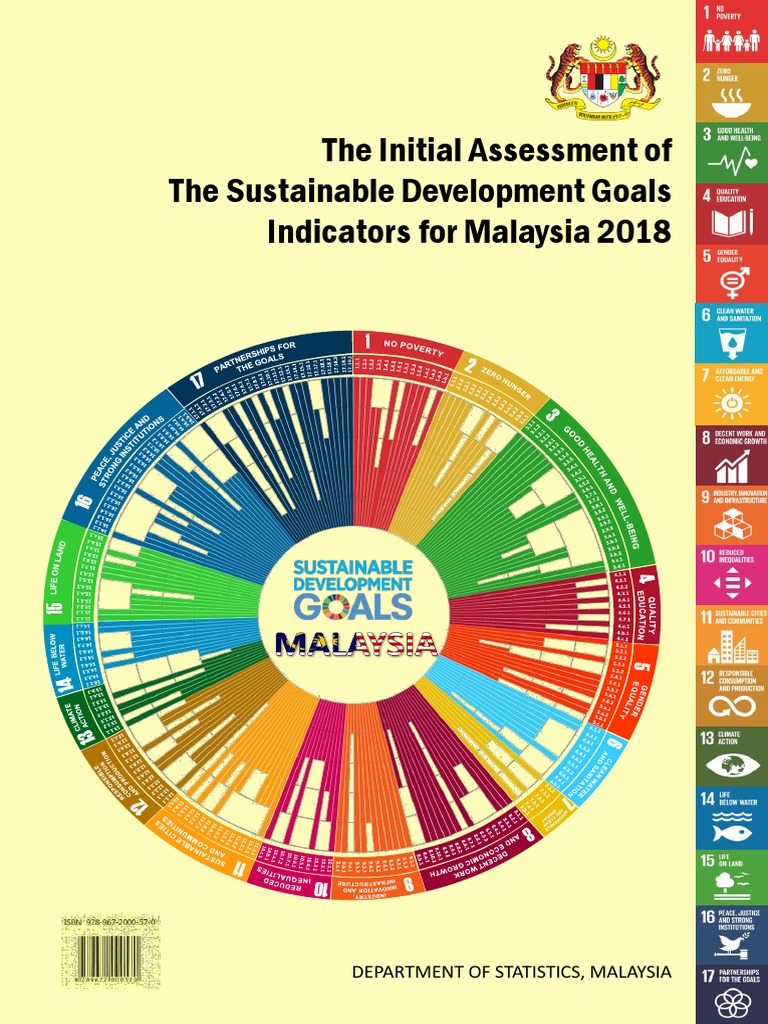 The Initial Assessment of The SDG Indicators For Malaysia 2018 PDF Sustainability Economic