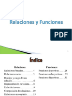 Relaciones y Funciones