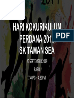 Hari Kokurikulum Perdana 2019