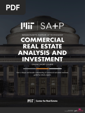 Commercial real estate analysis 