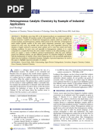 Heterogeneous Catalytic Chemistry by Example 