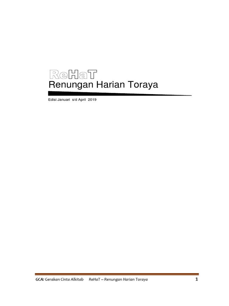 Gabungan Rehat Janap 2019 | PDF