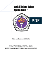 KONSEP TUHAN DALAM PERSPEKTIFA ISLAM