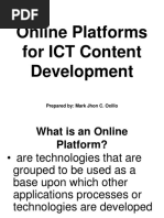 6-Online Platforms For ICT Content Development PDF