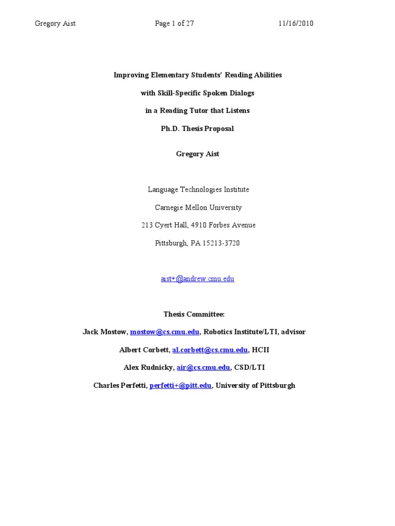 Introductory speech thesis picture