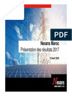 Nexans MAROC - Présentation Des Résultats 2017