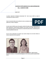 La Primera Operacion de Inteligencia Del Gein