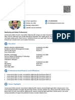Sample The Seeker Resume PDF
