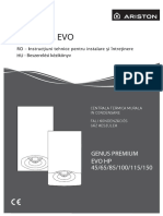 ARISTON Premium Evo HP - Instructiuni de Instalare