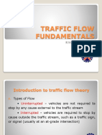 TRAFFIC FLOW FUNDAMENTALS