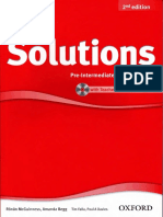 Solutions, 2nd Ed., Pre-Intermediate, Teacher's Book