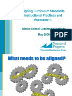 Aligning standards, instruction and assessment