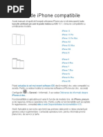 Compatibilitate IOS 13