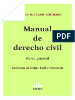 Manual de Derecho Civil Parte General Roitbarg 2016 PDF