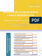 Salud Sexual y Reproductiva