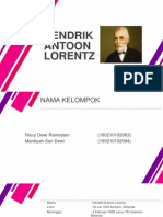 Biografi Hendrik Antoon Lorentz