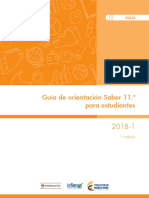 Guias de Orientación Pruebas Saber 11 2018