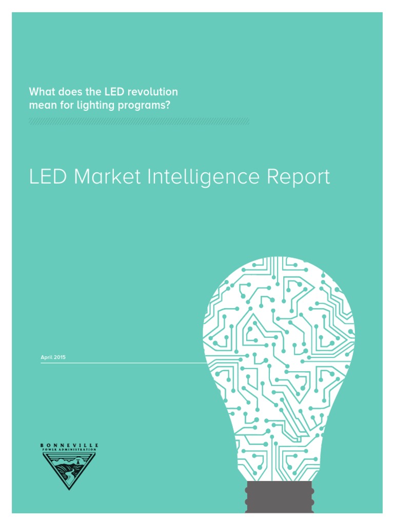 LED Market Trends for Professionals | PDF | Incandescent Light Bulb ...
