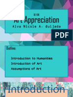 Art Appreciation: Alva Nicole A. Quijada