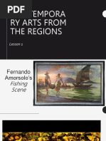 Contempora Ry Arts From The Regions: Lesson 1