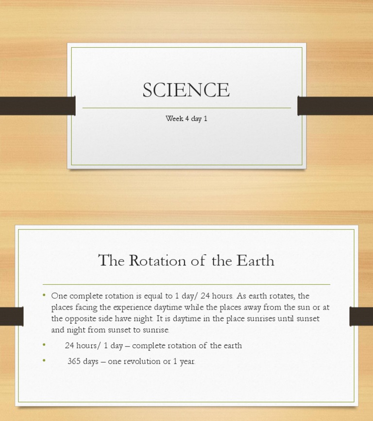 Science: Week 4 Day 1 | PDF | Social Science | Science & Mathematics