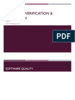 Software Verification & Validation