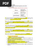 Repaso parcial Legislación