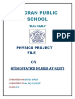 Jagran Public School: Physics Project File