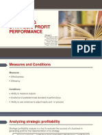Group 4 Evaluating Strategic Profit Performance SI