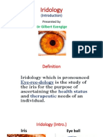 Iridology: (Introduction)