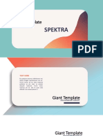Powerpoint Template Design - Spektra
