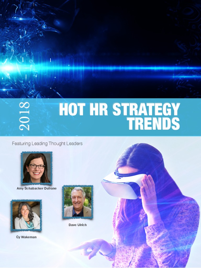 Hr Trends 2018 Pdf Pdf Internet Of Things Human Resource Management