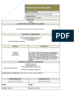 Planificacion de Simulacros-SAN ROQUE