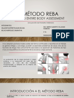 REBA: Evaluación postural con el método REBA