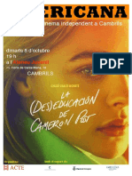 Programa La Deseducacion de Cameron Post