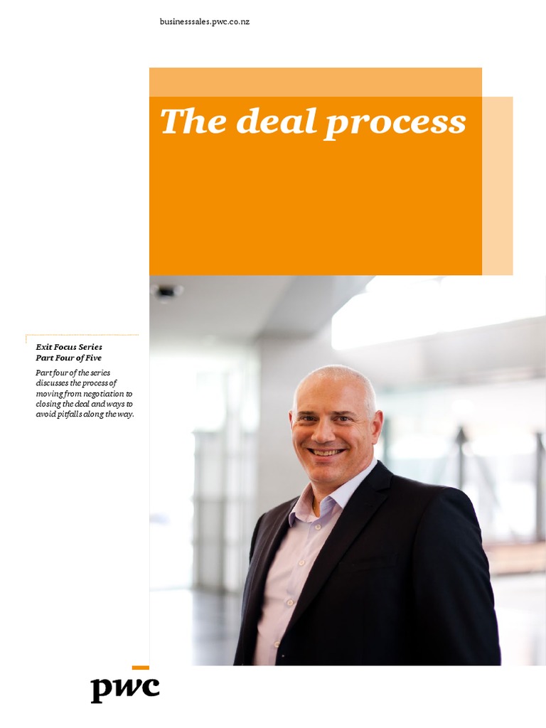 The Deal Process Exit Series 4 | PDF | Sales | Negotiation