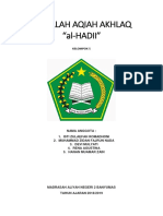 Makalah Akidah Akhlaq Kelas 12 MA// Asmaul Husna Al-Hadii