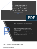 The Environment of Marketing Channel DCM 3